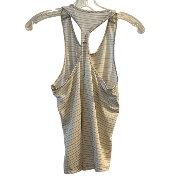 DSG Girls XL Striped Sleeveless Racerback Tank Top Gray Casual Summer - Picture 4 of 7